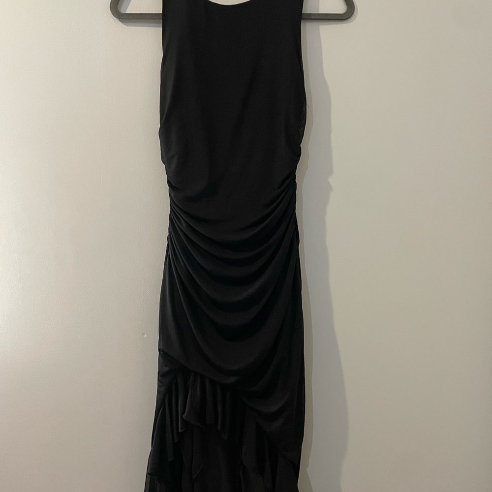 Elegant Black Sleeveless Dress